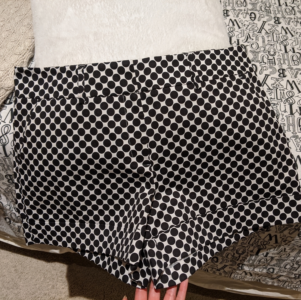 Women's New York & Company Polka Dot Shorts